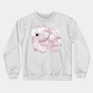 Pink Elephant Clouds Crewneck Sweatshirt